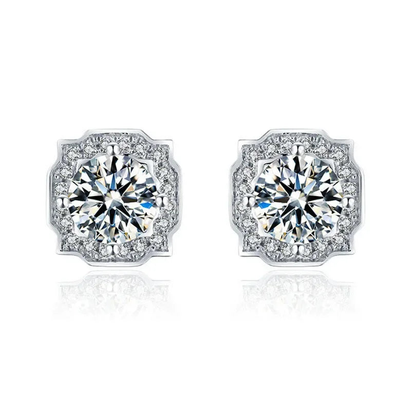 Solitari 1ct Moissanite | Collane, Anelli e Orecchini | Confezione regalo inclusa