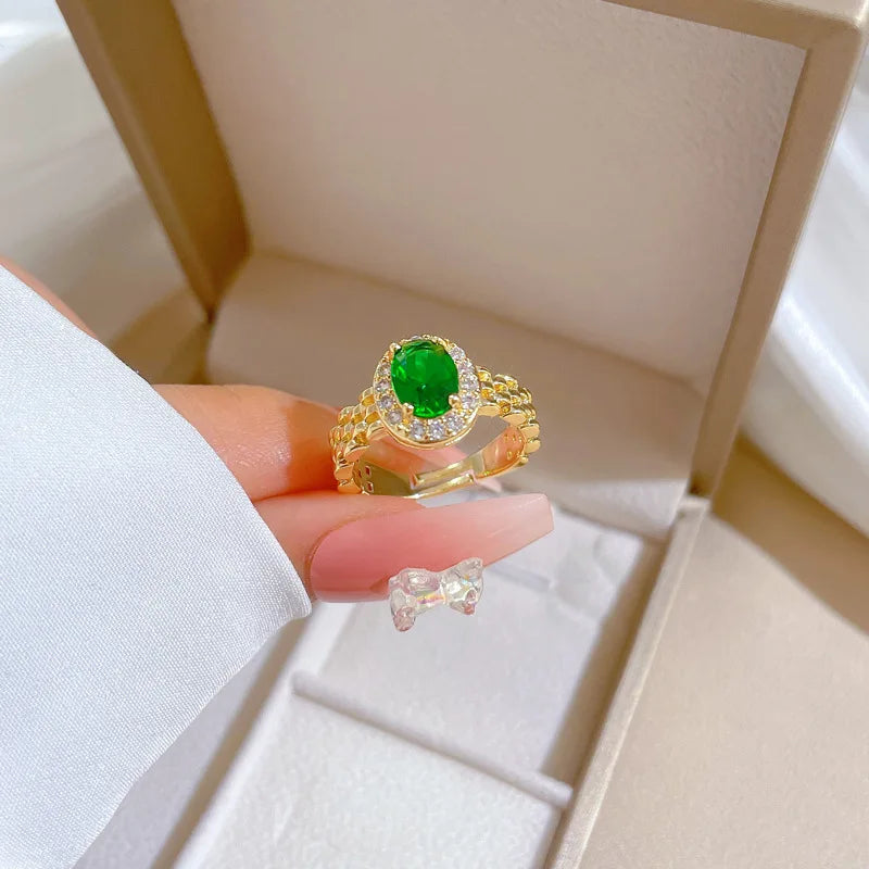 Anello Smeraldo | CONFEZIONE REGALO INCLUSA!