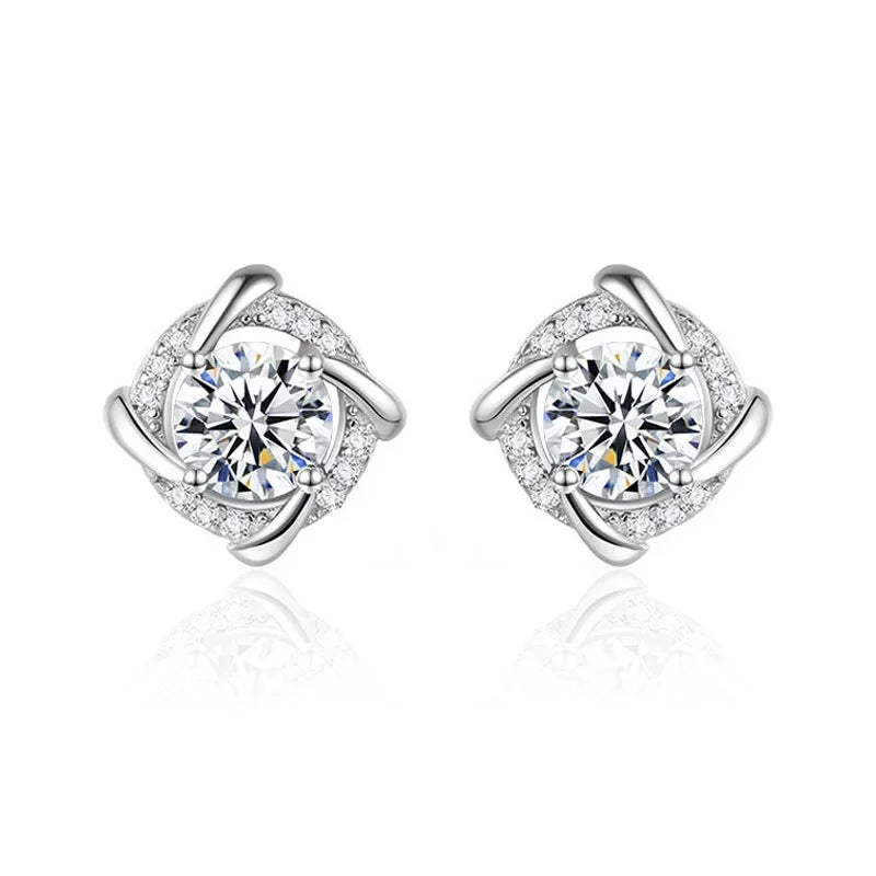 Solitari 1ct Moissanite | Collane, Anelli e Orecchini | Confezione regalo inclusa