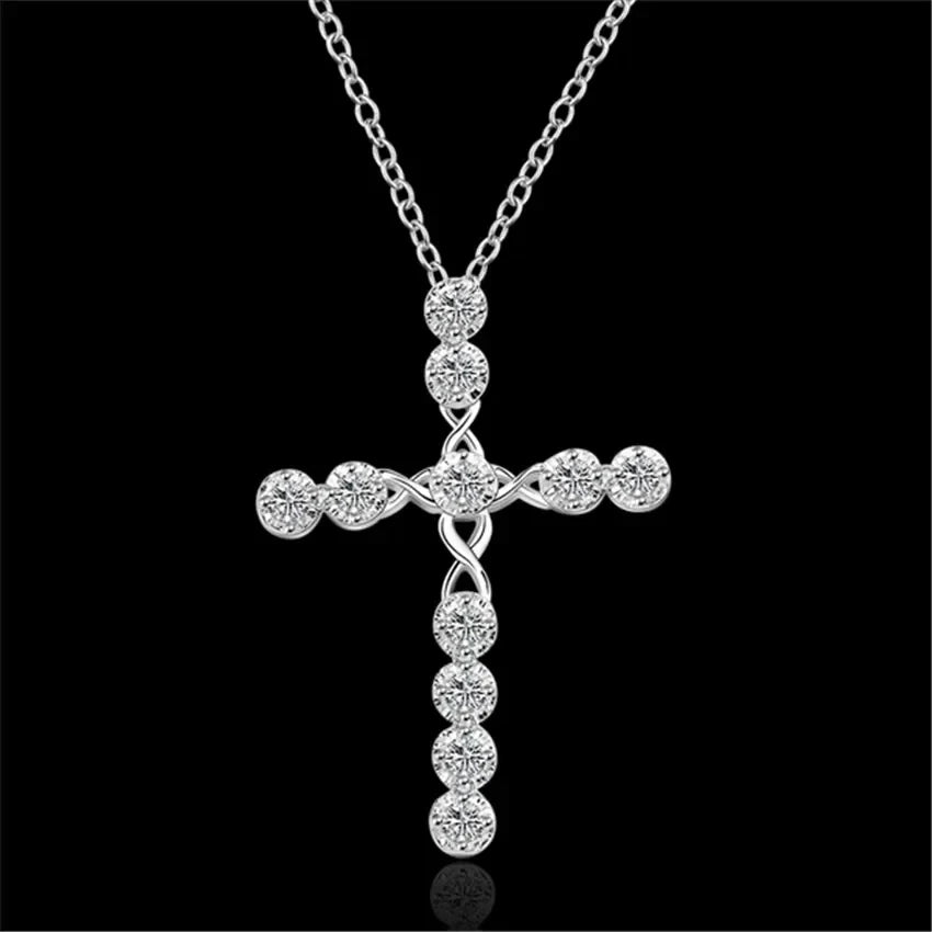Collana Croce e Zirconi | CONFEZIONE REGALO INCLUSA!