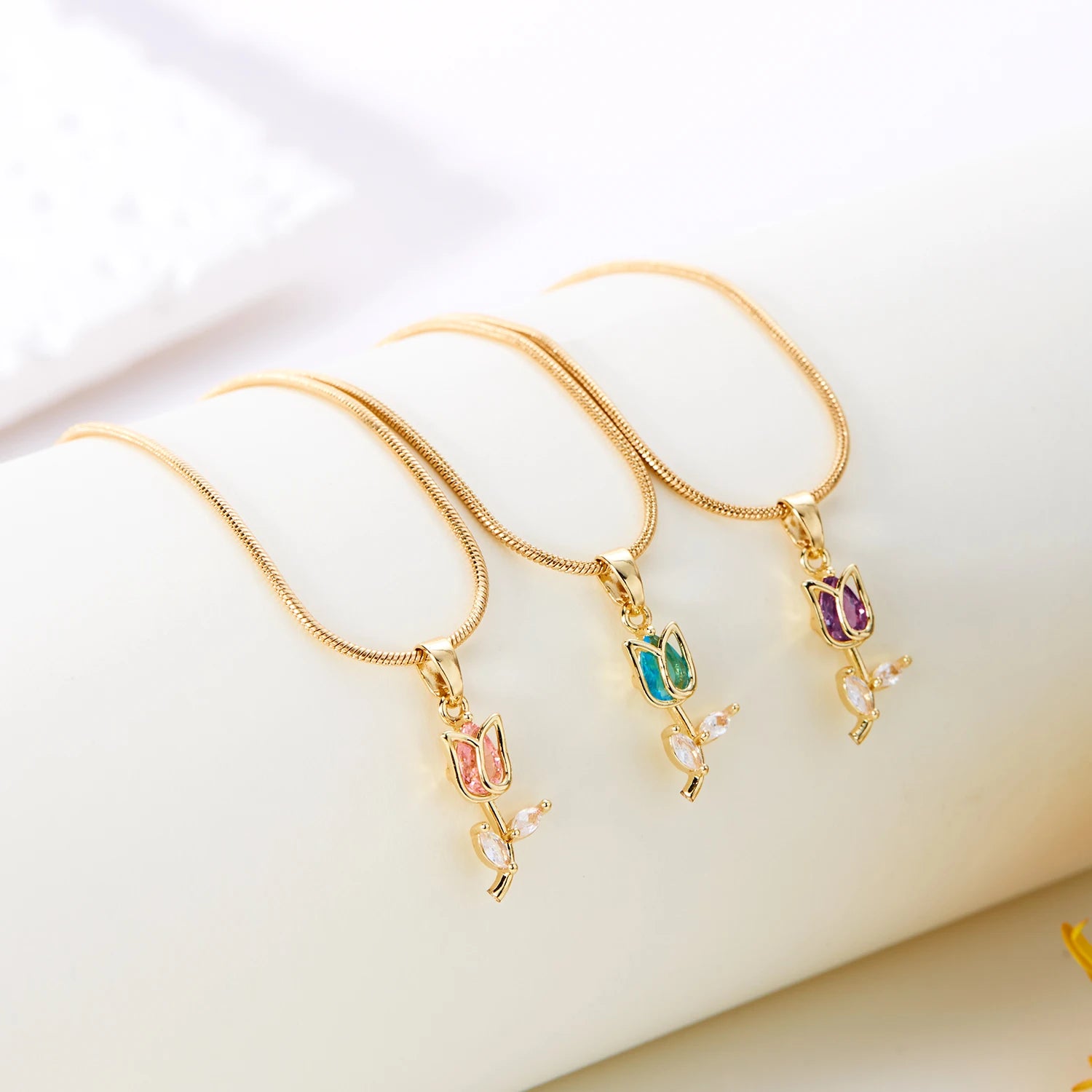 Collana Tulipano Fiorito | CONFEZIONE REGALO INCLUSA!