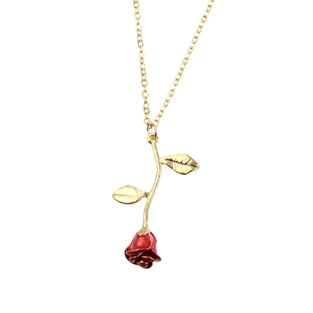 Collana Rosa 3D | CONFEZIONE REGALO INCLUSA!