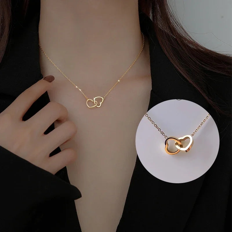 Collana Cuori Uniti | CONFEZIONE REGALO INCLUSA!
