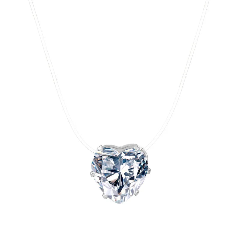 Collana Cuoricino Diamante | CONFEZIONE REGALO INCLUSA!