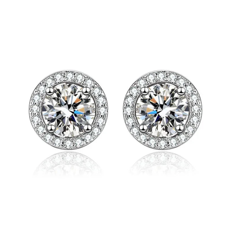 Solitari 1ct Moissanite | Collane, Anelli e Orecchini | Confezione regalo inclusa