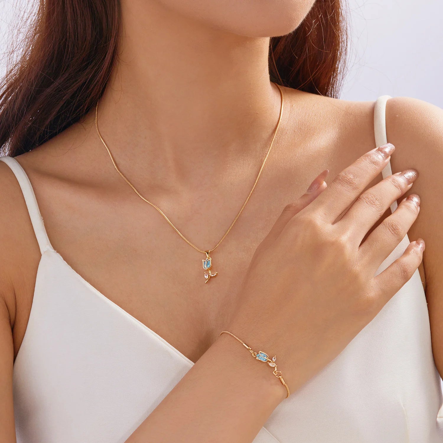 Collana Tulipano Fiorito | CONFEZIONE REGALO INCLUSA!