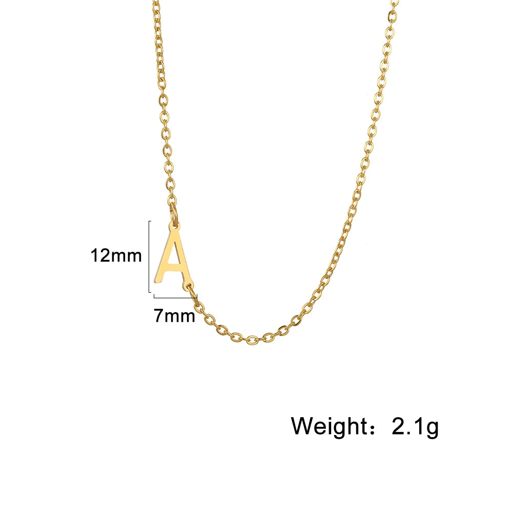 Collana Lettera | CONFEZIONE REGALO INCLUSA!