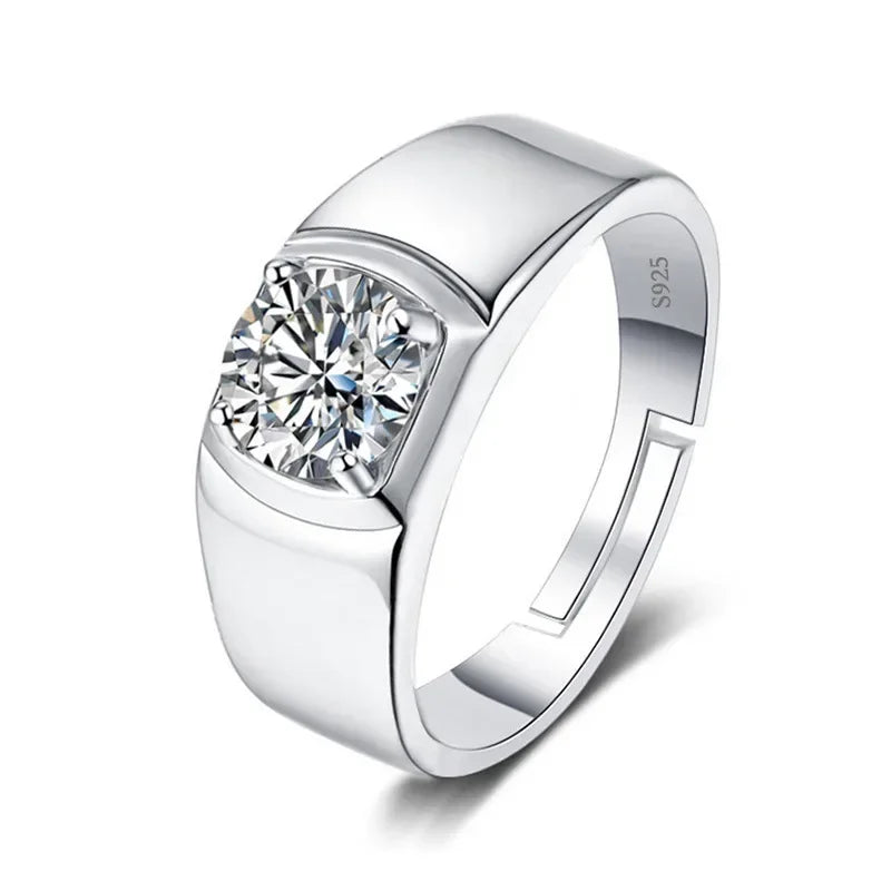 Solitari 1ct Moissanite | Collane, Anelli e Orecchini | Confezione regalo inclusa