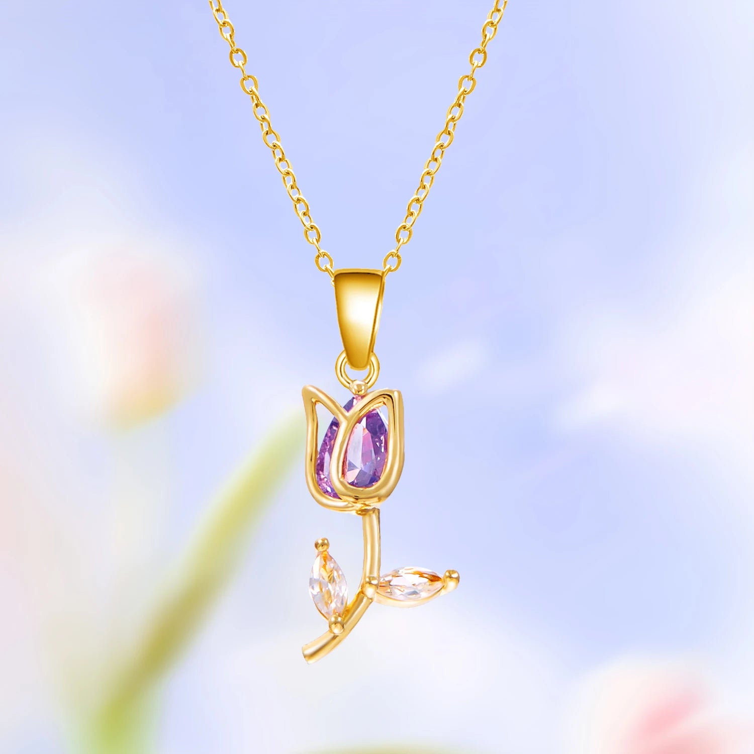 Collana Tulipano Fiorito | CONFEZIONE REGALO INCLUSA!