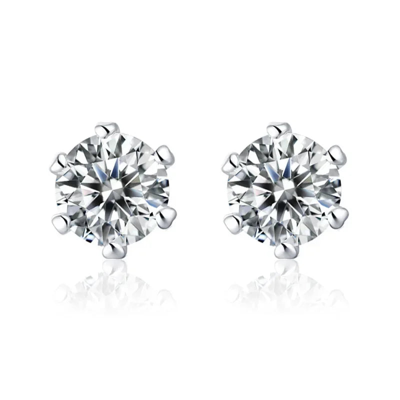 Solitari 1ct Moissanite | Collane, Anelli e Orecchini | Confezione regalo inclusa
