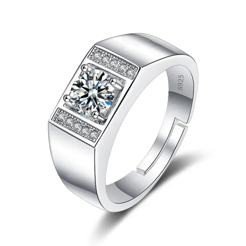 Solitari 1ct Moissanite | Collane, Anelli e Orecchini | Confezione regalo inclusa