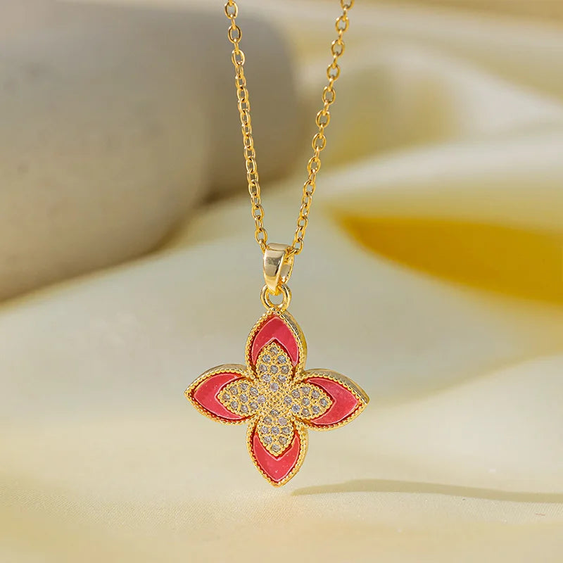 Collana Fiore Deliziosa | CONFEZIONE REGALO INCLUSA!