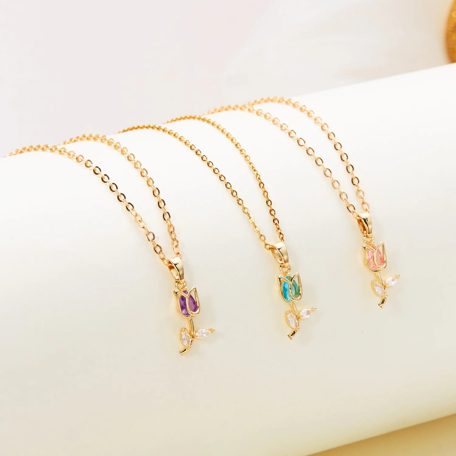 Collana Tulipano Fiorito | CONFEZIONE REGALO INCLUSA!
