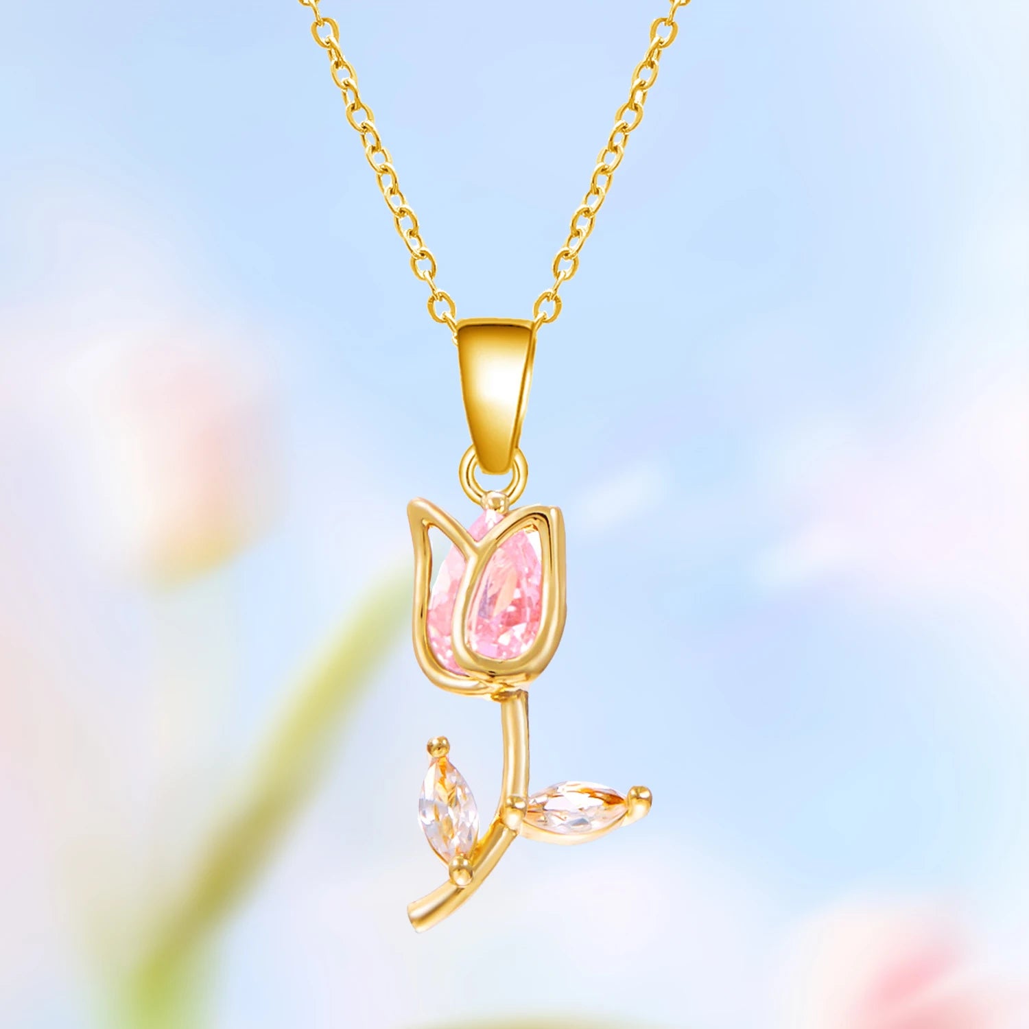 Collana Tulipano Fiorito | CONFEZIONE REGALO INCLUSA!
