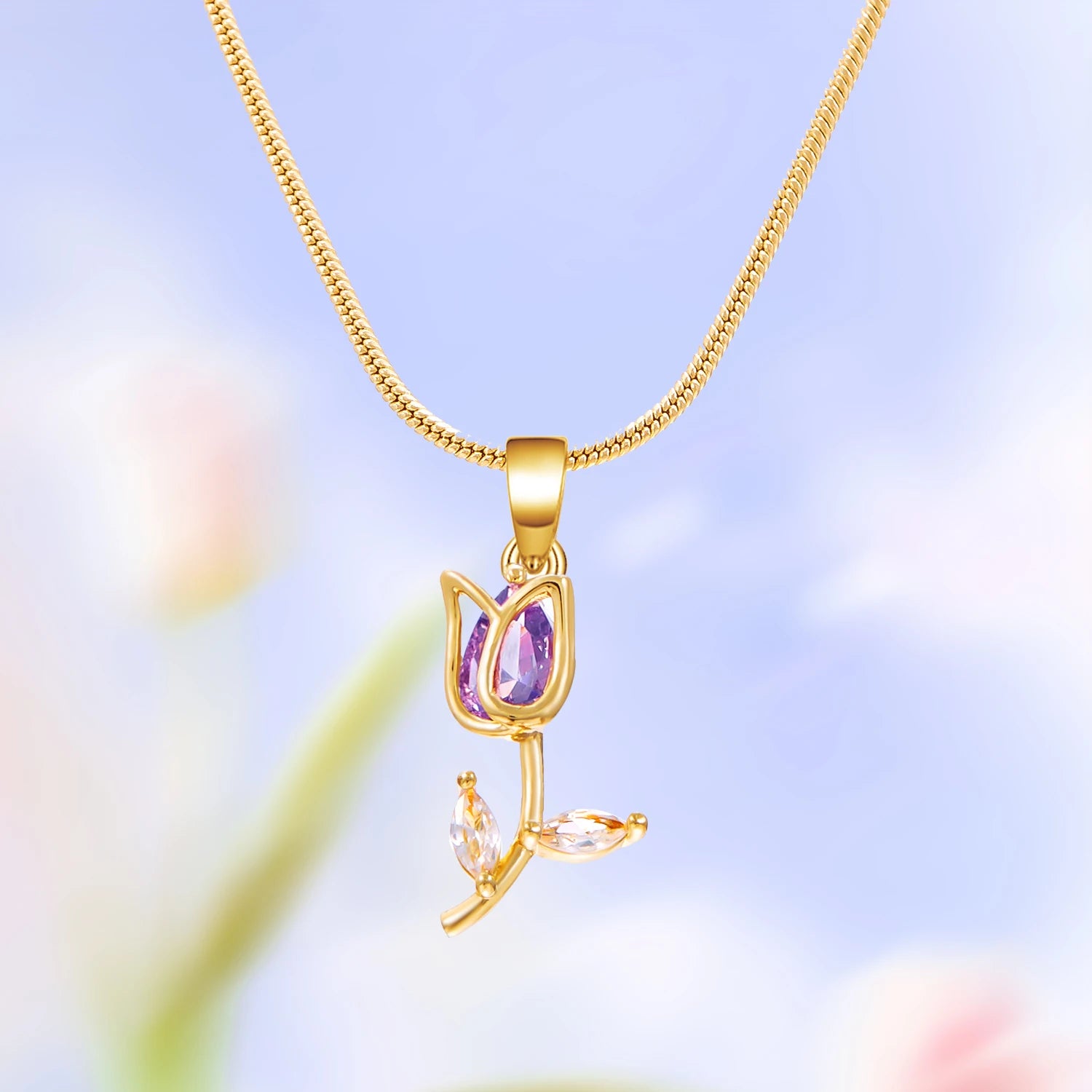 Collana Tulipano Fiorito | CONFEZIONE REGALO INCLUSA!