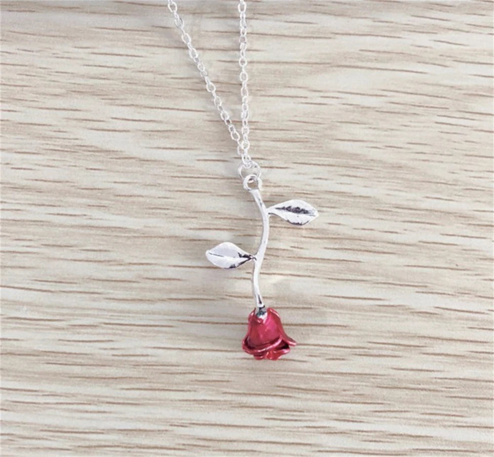 Collana Rosa 3D | CONFEZIONE REGALO INCLUSA!